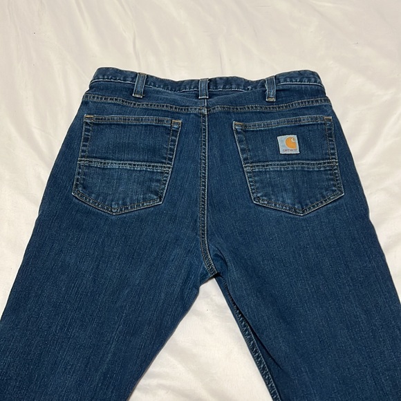 Blue carhart work jeans - Picture 2 of 3